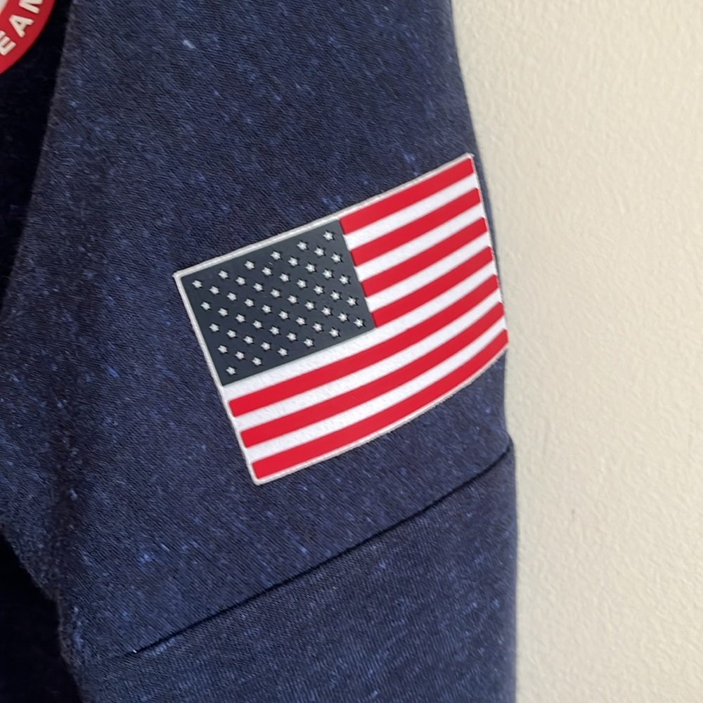 Nike Dark Blue Jacket With Olympic Patch - image 4